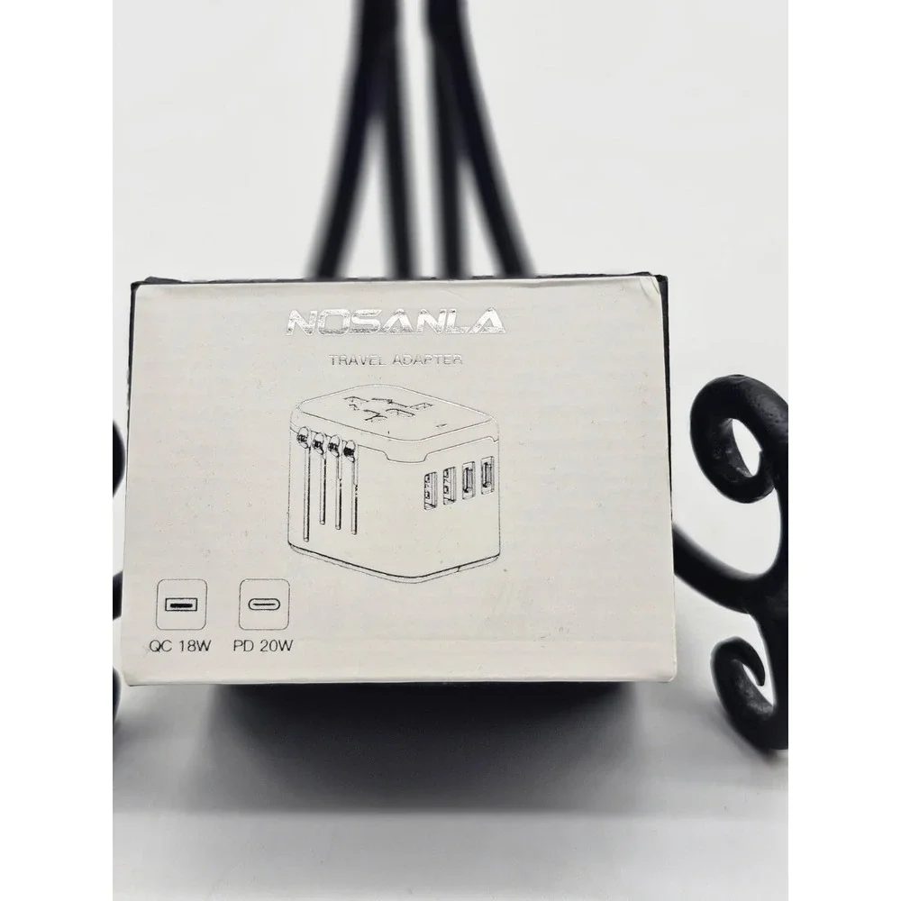 Universal Travel International Plug Adapter Power Outlet Nosanla New the Box